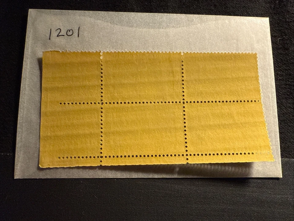 Scott #1201 Apprenticeship Plate Block of 4 Stamps - Image 2 of 4