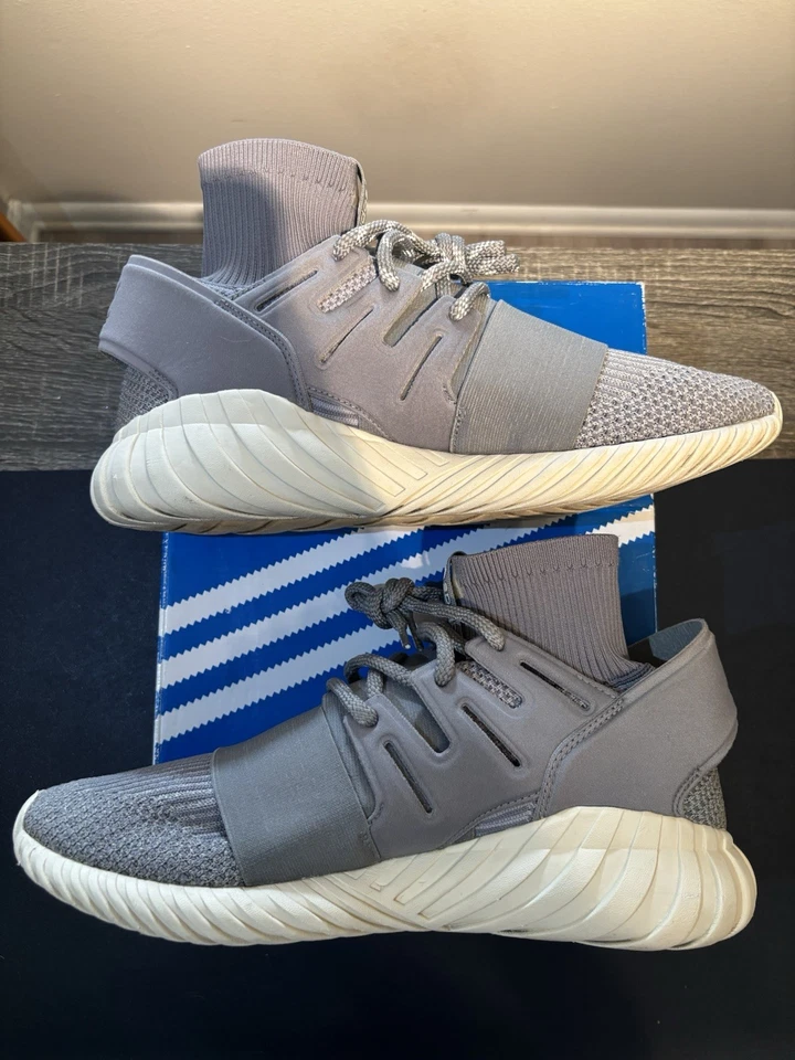 adidas Tubular Doom PK Men's Sneakers Size 10.5 White S74920 - Image 4 of 4