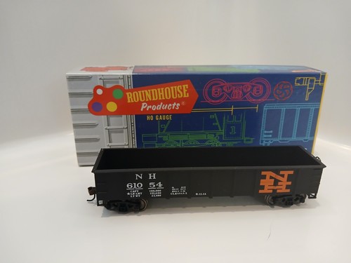 Roundhouse HO New Haven Terminal 40 ft Gondola Road # 61054 | Condition: New