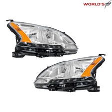 Headlight For Nissan Sentra 2013-2015 Halogen Driver Passenger Headlamp Led Drl