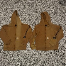 Carhartt Jacket Youth Bundle Hoodies Full Zip Outdoor Work Size Small 8-10 59 