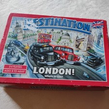 DESTINATION LONDON - ORIGINAL VINTAGE TAXI/BOARD GAME - 2004 RTl Complete 
