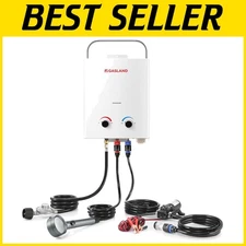 Portable Propane Water Heater with Pump Set