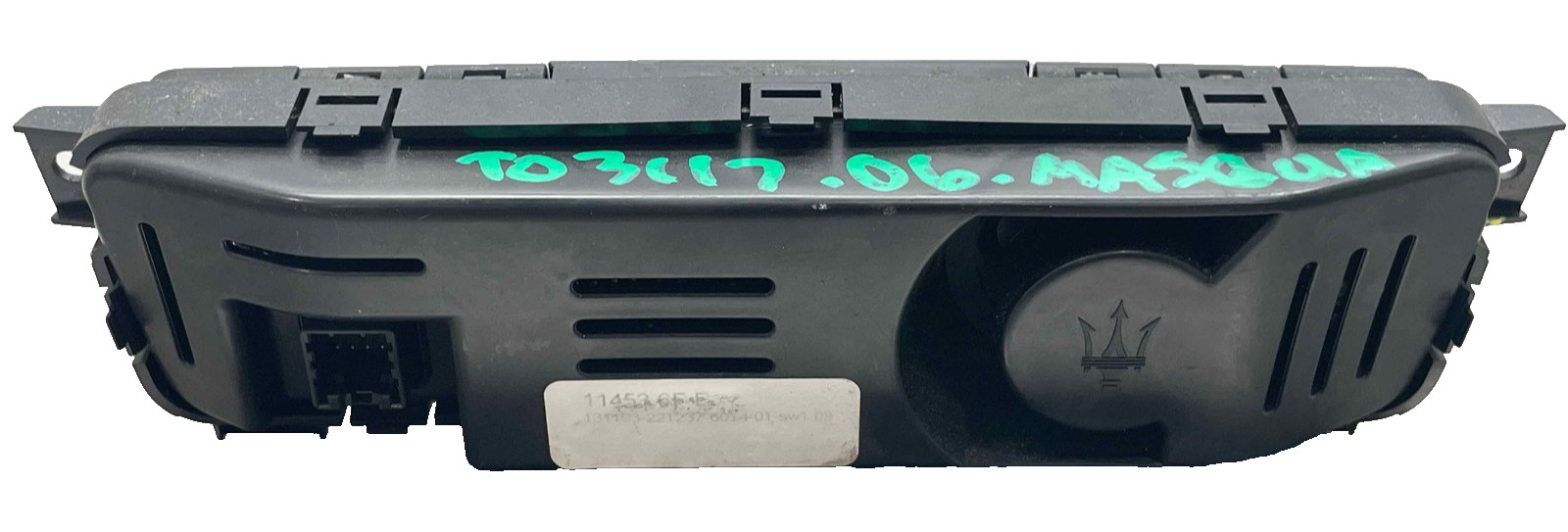 2006 Maserati Quattroporte OEM Auto Heater A/C Climate Control Panel