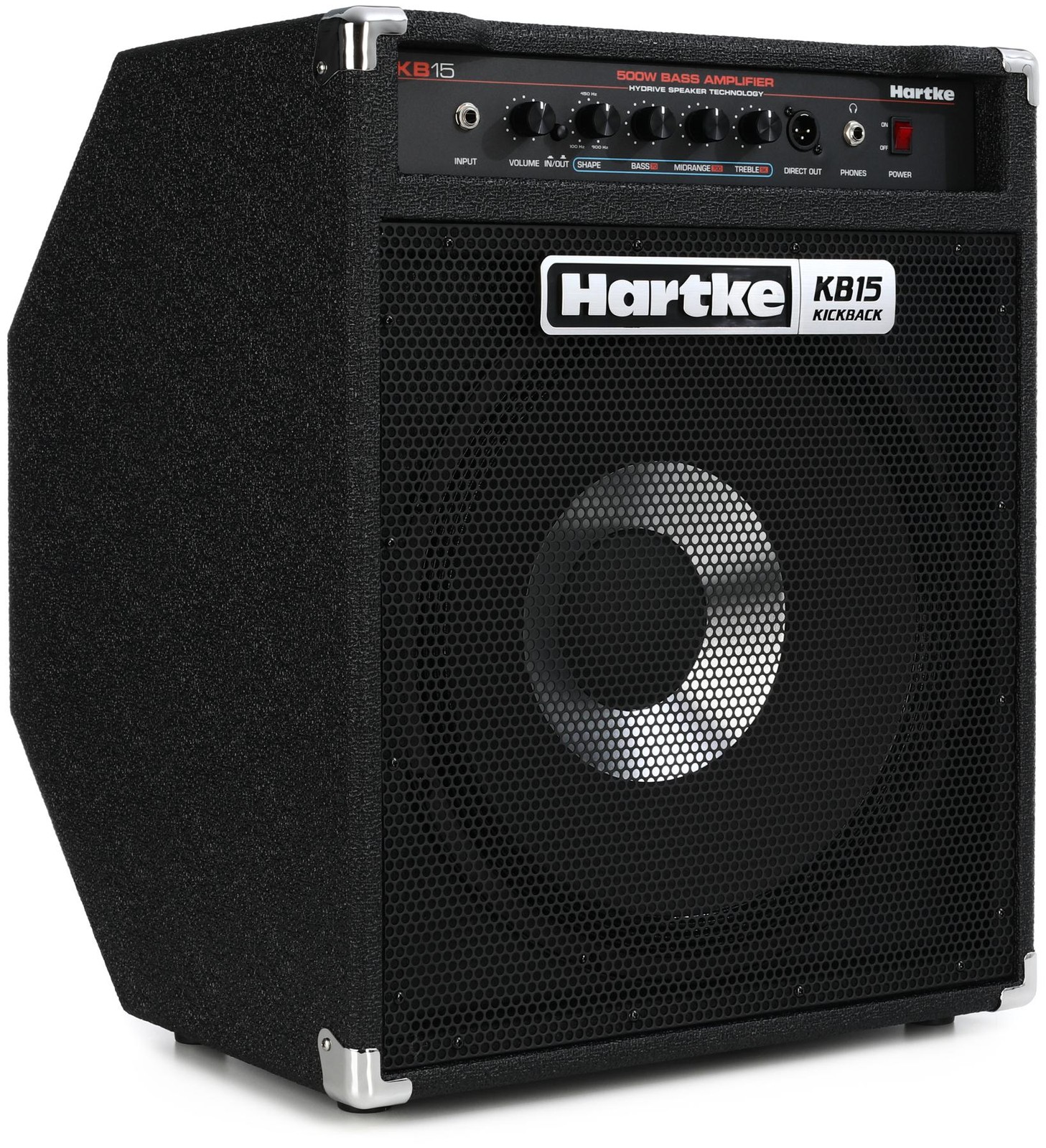 Комбинированный басовый усилитель Hartke KB15 Kickback 1x15 мощностью 500 Вт