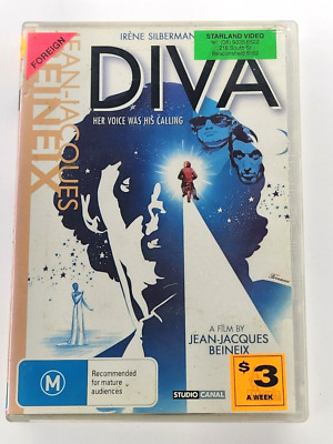 Diva Her Voice Was His Calling DVD 1980 Region 4 and 2 Ex Rental