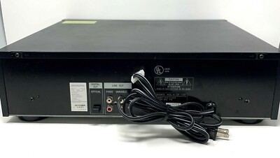 VINTAGE SONY CDP-C515 Pulse Five (5) Disc CD Player/Changer