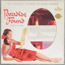 Felix Slatkin ‎– Paradise Found  1960 Hawaiian Music Liberty LMM 13001 Free Ship