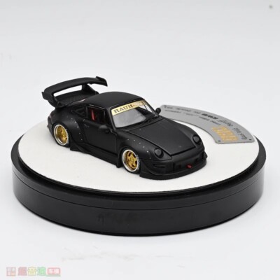 絶版　1/64PGM RWB 930 Black ポルシェ Preorder] POPRACE 1:64 Porsche RWB 930 MATTE BLACK 