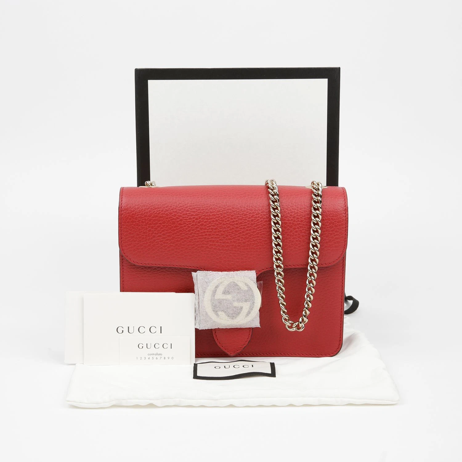Sac bandoulière Gucci chaîne imbriquée bandoulière 510304 119917520