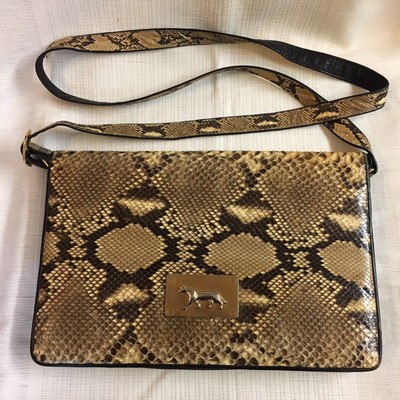 snakeskin purse