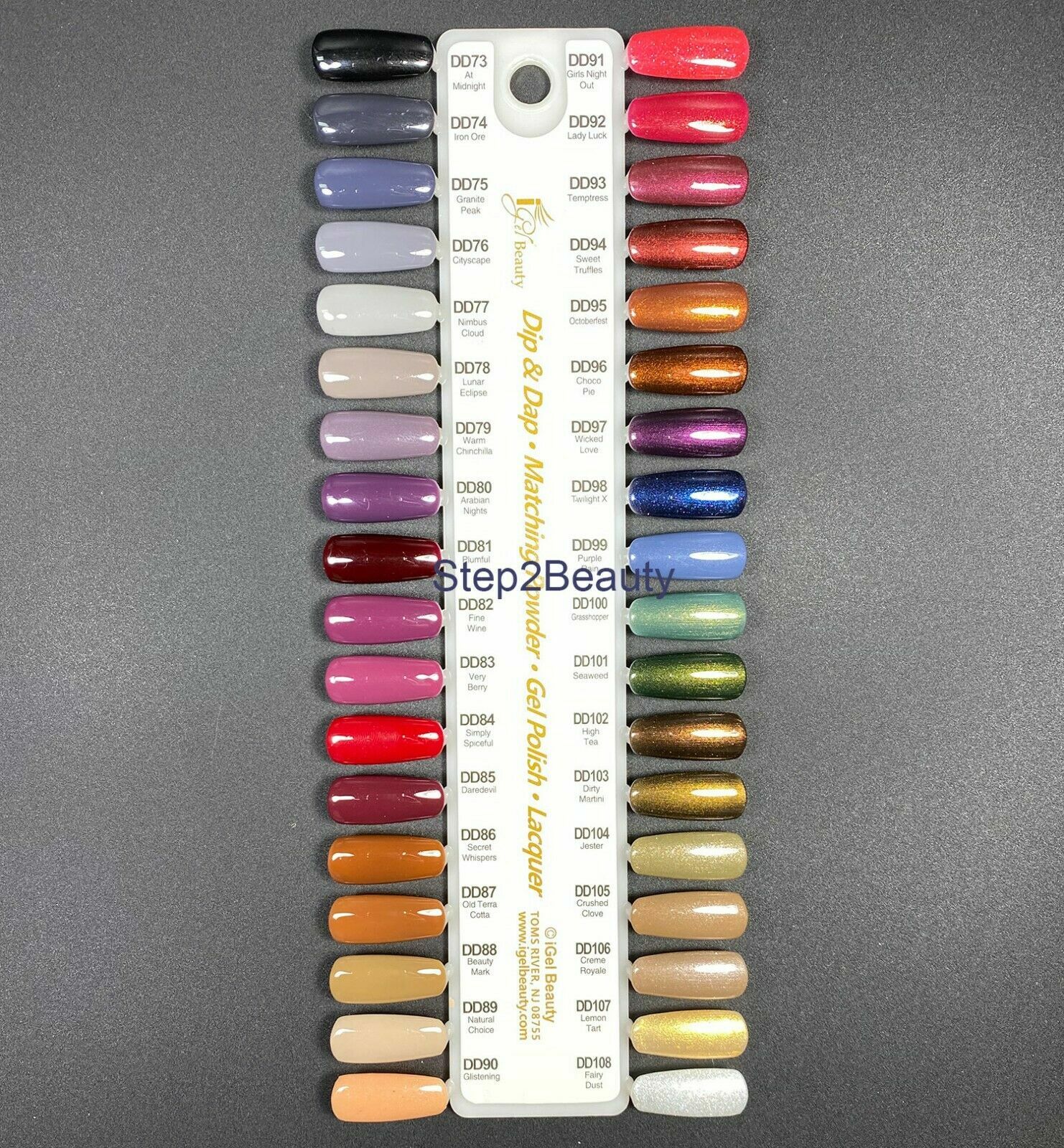 IGel Duo Nail Lacquer + Gel Polish Matching Color Set - #05 CREPE