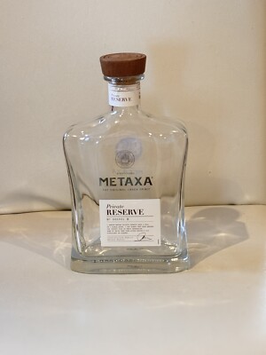 Metaxa Private Reserve Brandy Flasche Sammler Etiketten Intakt Up Zyklus