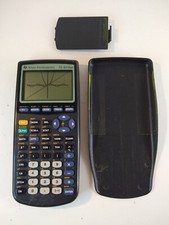 Texas Instruments TI-83 Plus Graphing Calculator Black W/ Cover Tested Working