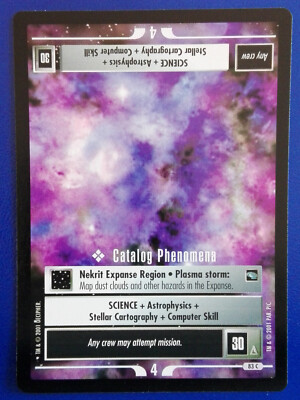 Star Trek CCG (Voyager): Catalog Phenomena (common)