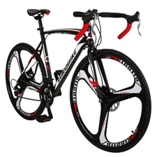 Road Bike 700C Frame 54cm Shimano 21 Speed Mens Women Racing Bicycle Disc Brake