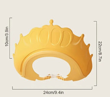 Adjustable Baby Ear Protection Safe Children Shower Head Cover Crown Wash Cap