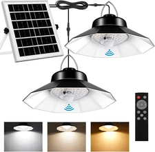 Solar Shed Lights Indoor Outdoor Aqonsie Dual Solar Pendant Daytime Work Lights