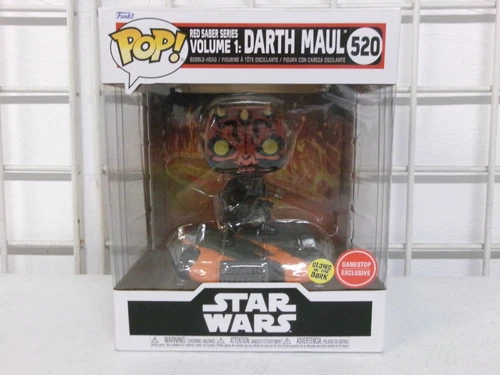 FUNKO POP - STAR WARS - RED SABER SERIES - DARTH MAUL - READ DESCRIPTION  #56