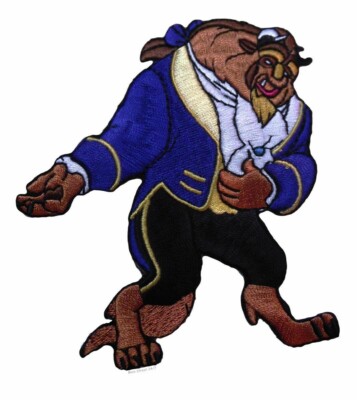 Beauty and the Beast The Beast Embroidered Patch