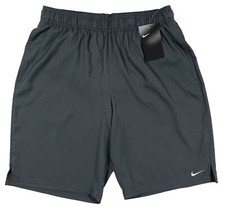 Men's NIKE Lead Gray / Grey Athletic Shorts Swim Trunks M Medium NWT NEW NiCe 