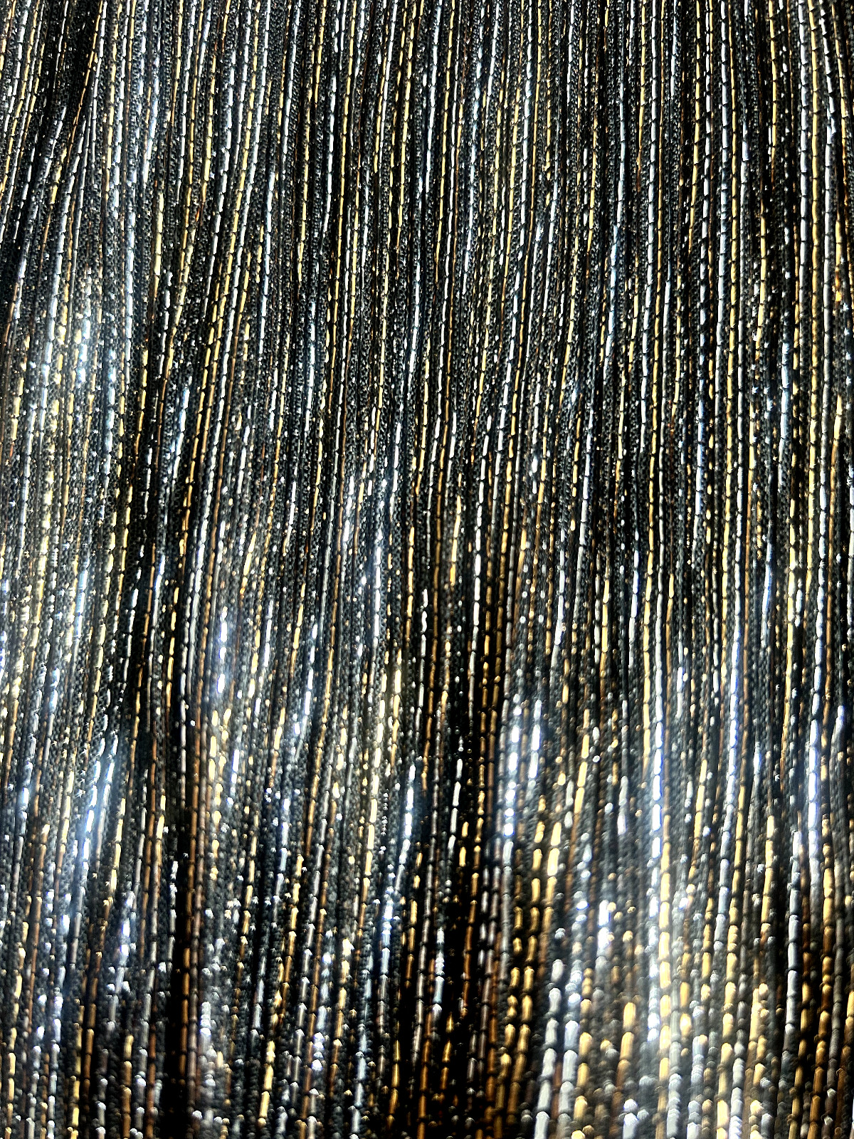 ZARA Basic Metallic Effect Size XS Off-Shoulder T… - image 5