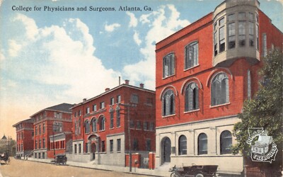 GA~GEORGIA~ATLANTA~COLLEGE FOR PHYSICIANS & SURGEONS~NOW EMORY MED SCHOOL~C.1910