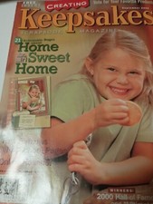 Creating Keepsakes Magazine September 2000 Delectable Pages Home Sweet Home J13