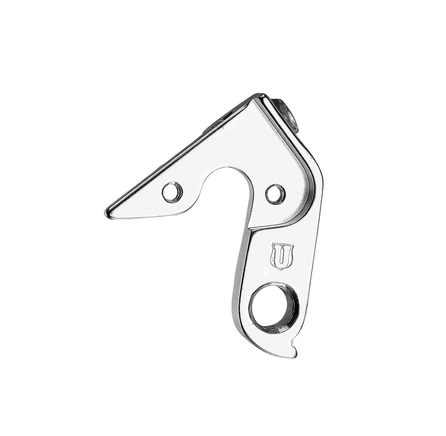 Patte de dérailleur KTM GH-248 en aluminium argenté pour vélo de route