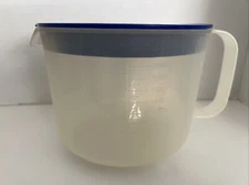 Vintage TUPPERWARE #1629 Mix N Store 8 Cup Measuring Bowl w/ Cover 1628  NO SEAL
