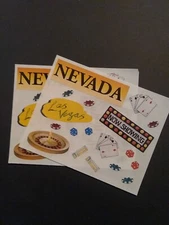 Creative Memories ~ Block Stickers ~ 4" x 5" ~ Nevada ~ Lot of Two