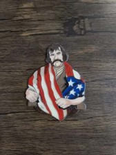 Bill The Butcher Gangs of New York V4 Acrylic Patch with Hook & loop backing 