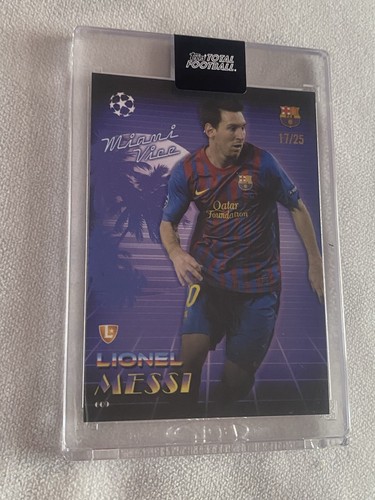 Lionel Messi /25 Miami Vice Topps Total Football 24/25