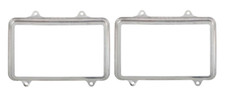 Oer Rectangular Style Headlamp Retaining Bezel Pair 1981-1986 Chevygmc Trucks