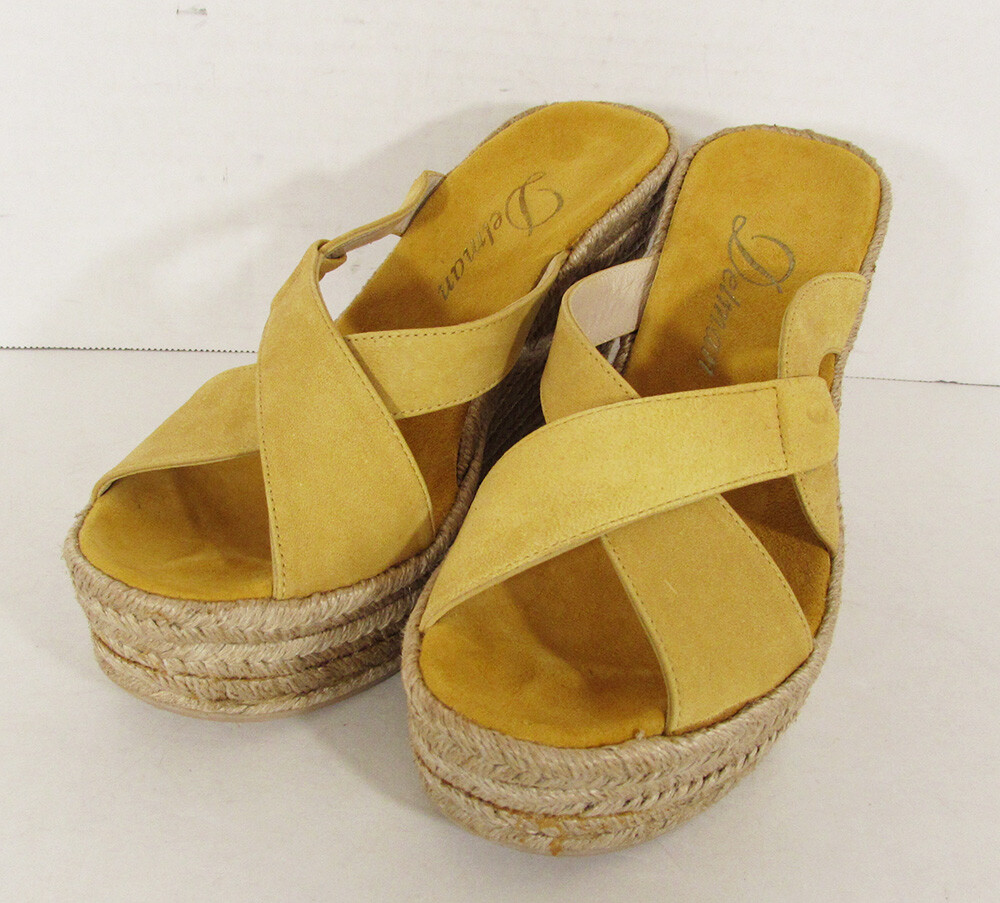Delman para mujer D-Zoe Cuña Sandalia Zapatos, Soleil Nubuck, EE. UU. 6 Delman para mujer D-Zoe Cuña Sandalia Zapatos, Soleil Nubuck, EE. UU. 6