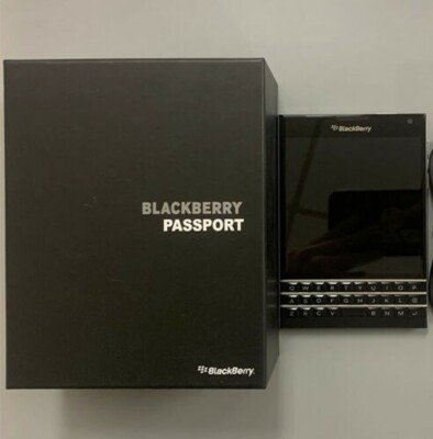 BlackBerry Passport - 32 GB - Black (Unlocked) for sale online | eBay