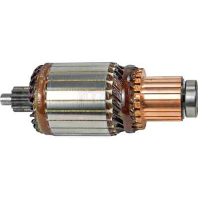 New 12V Armature for 29MT Starter, Clockwise Rotation, 12 Splines, 6.36''