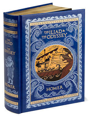 Iliad The Odyssey The Barnes Noble Leatherbound Classic