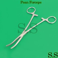 10  Pean Rochester Curved Forceps 8" Hemostat Surgical Instruments