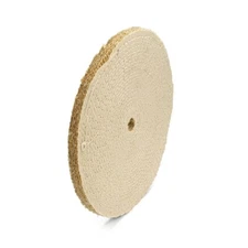 Sisal Buffing Wheel, 10"- Buffer for Hard Metal Polishing