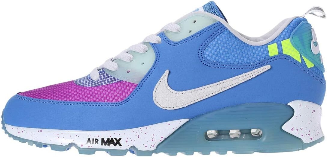 UNDEFEATED × Nike Air Max 90 CQ2289-400 Blue Purple Men's Sneaker