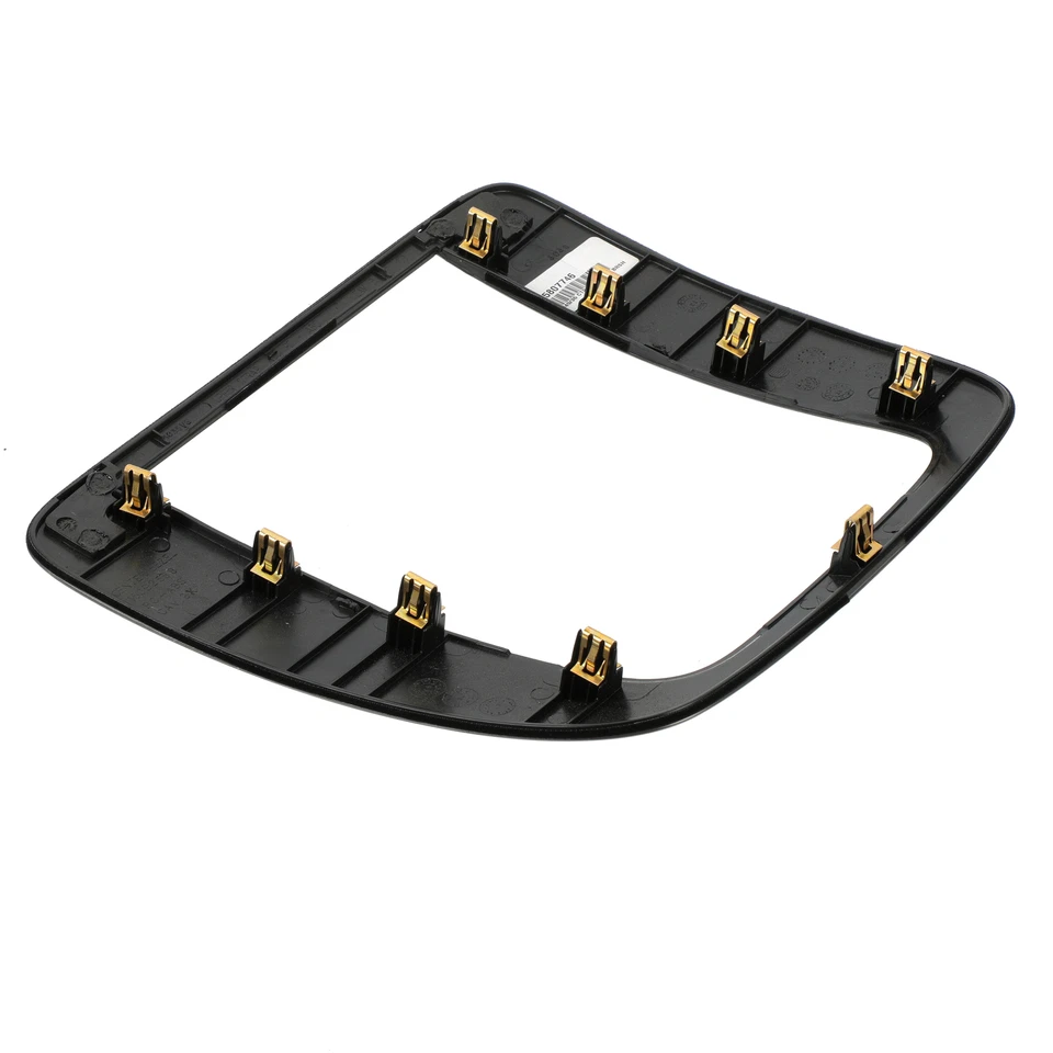 OEM NUEVO A/C Instrumento Radio Borde Bisel Cubierta Cepillo de Metal 07-14 GM Camión y SUV Foto 4 de 4