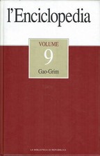 L' enciclopedia della Biblioteca di Repubblica   9 Gao Grim ed. Repubblica A75