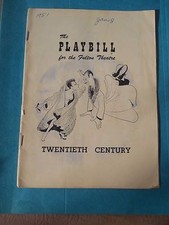 January 8 - 1951 - Fulton Theatre Playbill - Twentieth Century - Jose Ferrer