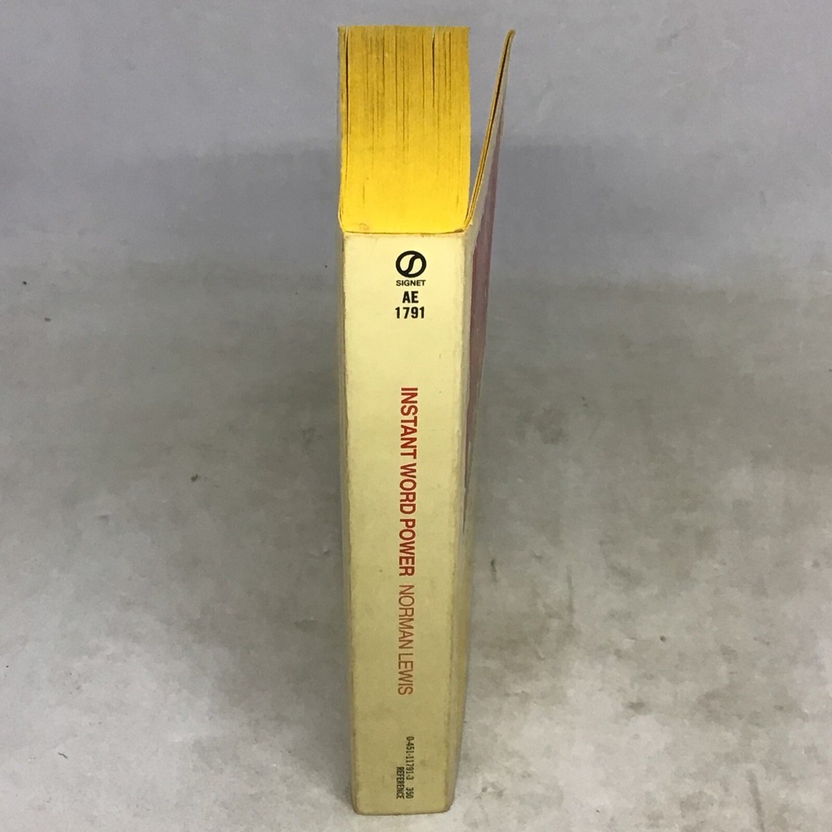 Vintage 1981 Instant Word Power By Norman Lewis Paperback First