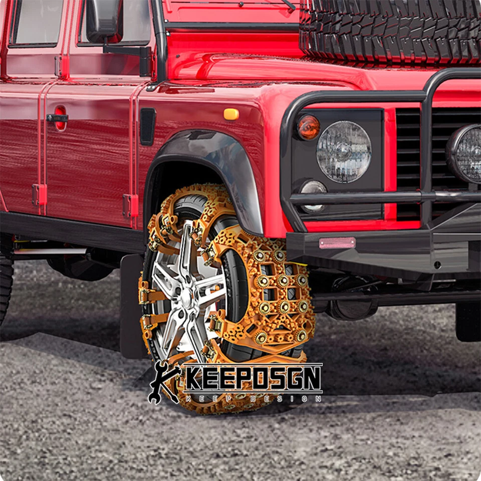 Car Wheel Snow Tire Chain Anti Skid Winter Emergency for Mercedes Benz Sprinter - Image 2 of 4