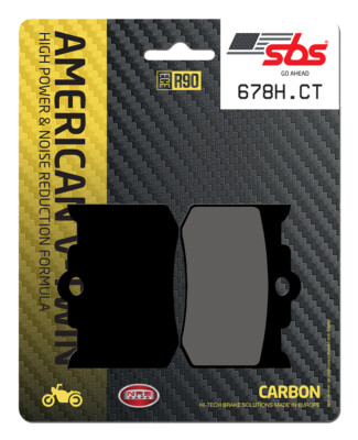 Bremsbeläge SBS 678H.CT Street High Power Carbon
