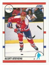 SCOTT STEVENS 1990-91 SCORE CARD NM-MT CONDITION