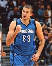 Nemanja Bjelica Autographed 8x10 Minnesota Timberwolves  Free Shipping #S1322