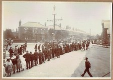 General Booth's visit to Doncaster, Yorkshire. Rare original c.1900 phtograph